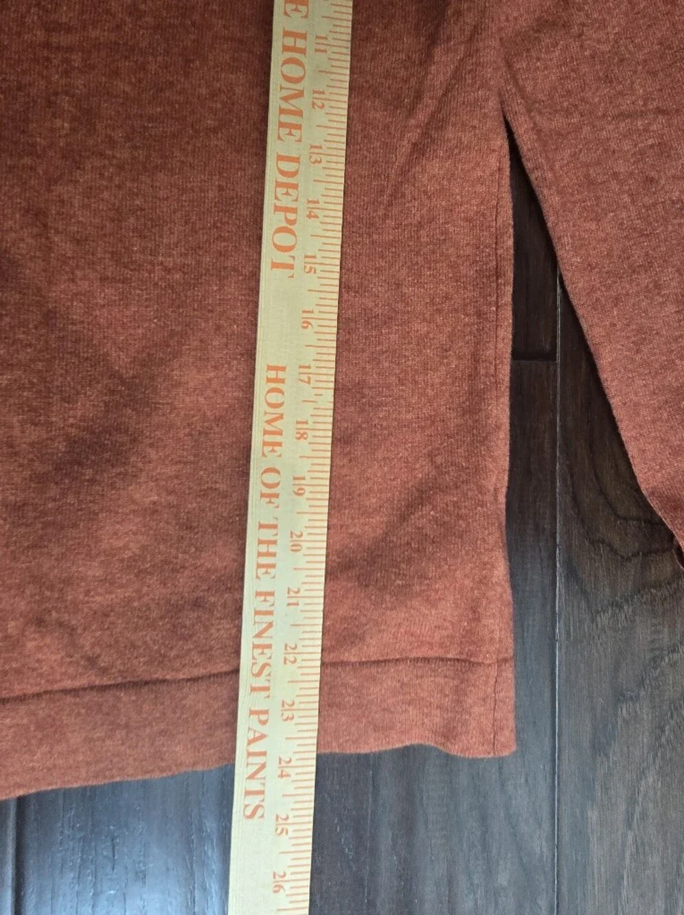 J.Crew Teddie Merino Wool Blend Sweater Rust Orange Heather Crewneck Size Small